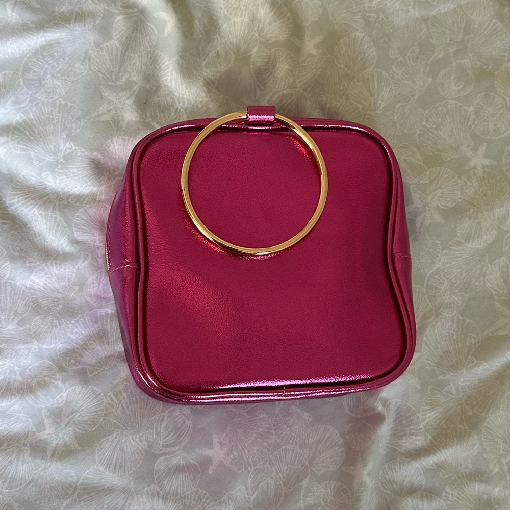 Ipsy Hot Pink Make Up Bag